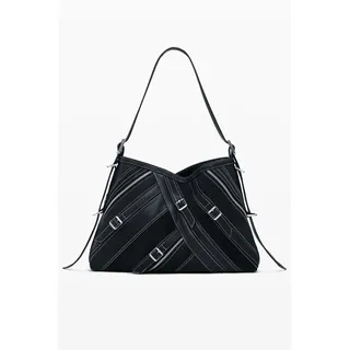 Desigual Damen Schwarze Tasche - Schwarz