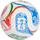 Fussball 2026 Trionda Club Ball JD8028 5 - White/Vivid Red/Glory Blue/Green / 5