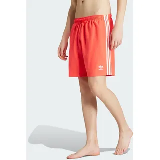 adidas Adicolor 3-stripes 8 ́ ́ Badeshorts - Lucid Red - S
