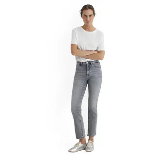 Mavi Damen Kendra Jeans, Grey Brushed Glam, 27/32