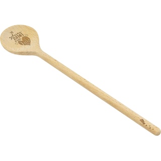 GRUSS & CO Kochlöffel Motiv "Zutat"| Holzlöffel, Kochlöffel aus Buchenholz, 28 cm, mit eingebranntem Motiv | Geschenk Küche, Kochen | 47812