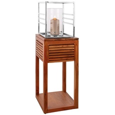 Bild MALIBU (1 St.), Kerzenhalter aus Edelstahl und Glas