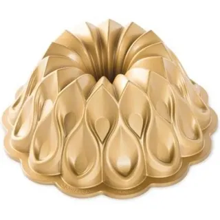 Nordic Ware Gugelhupfform 3er-Set Gold Ø 26 cm