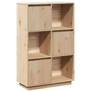 vidaXL Highboard 74x35x117 cm Massivholz Kiefer