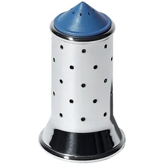 Alessi Salzstreuer 11,3 cm Blau/Silber