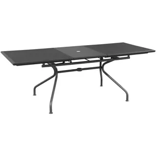 Emu Tisch Athena Ausziehbar Stahl 160/210X90 Eisen Antik Möbel Giardin