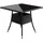 Yoro Gartentisch 80 x 80 x 73 cm Schwarz
