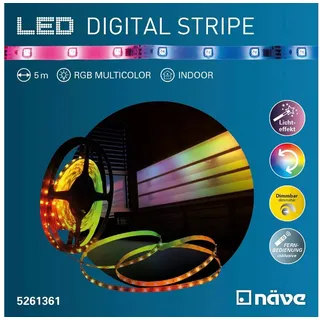 NÄVE LED-Stripe 5261361 19W bunt 500 cm