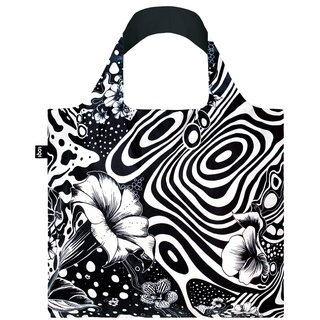 LOQI GEMMA O'BRIEN One of a Kind Recycled Bag, LOQGOOK, Schwarz