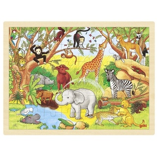 GoKi Einlegepuzzle Afrika (57892)