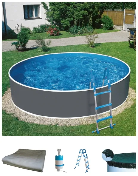 Bild von Splash Stahlwand-Pool 360 x 90 cm inkl. Kartuschenfilter