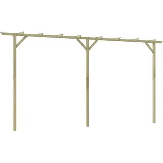 vidaXL Rosenbogen 41 x 40 x 203 cm Braun