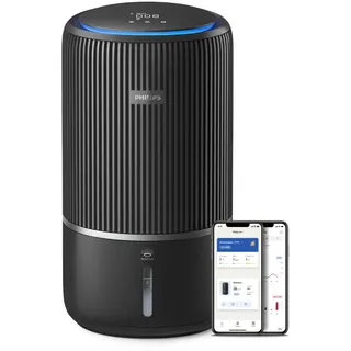 Philips 3400 Serie 2-in-1-Luftreiniger und -Luftbefeuchter 78 m2 schwarz