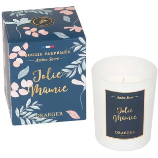 Draeger Paris - Geschenkkerze - Jolie Mamie -, Pflanzenwachs - 9 x 7,5 cm