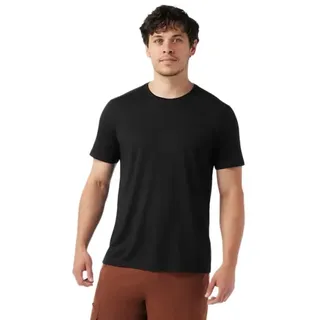Smartwool Active Kurzarm-t-shirt - Black - M
