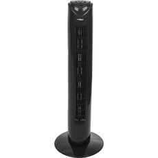 Greenblue Column fan GreenBlue 45W with 3 air flow levels, 82 cm high, 1.5 m cable, with remote control and GB, Ventilator, Schwarz