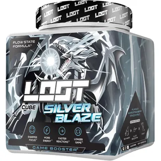 LOOT Gaming Energy Booster, Silver Blaze, 50 Servings (400g)