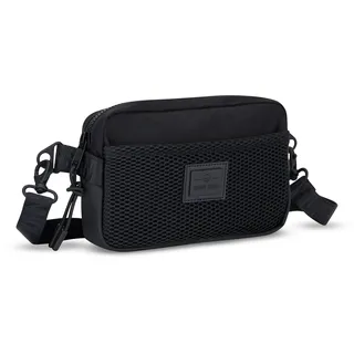 Johnny Urban Bauchtasche Damen Schwarz - Elliot - Gürteltasche Mit Flexiblem Gurt für Festival & Reisen - Stylischer Crossbody Brustbeutel - Wasserabweisend
