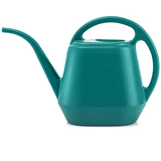 Fasmov 4 Liter Gießkanne Kunststoff Gartengießkanne Blumengießkanne für Innen- und Außenbereich (Grün)