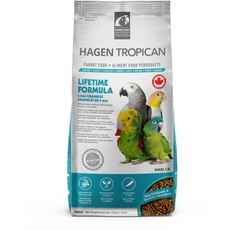 Tropican Mischfutter Granulat für Papageien, 1,8 kg