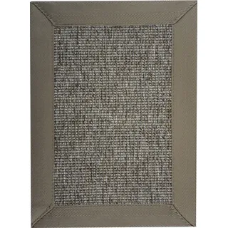 Teppich ASTRA "Amrum" Gr. 1, braun (camelfarben), B:65cm H:6mm L:140cm, Kunstfaser, Teppiche, Teppich, In- und Outdoor, Sisal Optik, eingefasst, Wohnzimmer