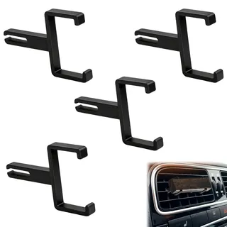 Maylatte Autoduft Halterung 4er Set kompatibel mit Rituals Raumduft | Holzplatten, ABS Lüftungsclip, für runde Mercedes Lüftungsdüsen, KFZ Innenzubehör
