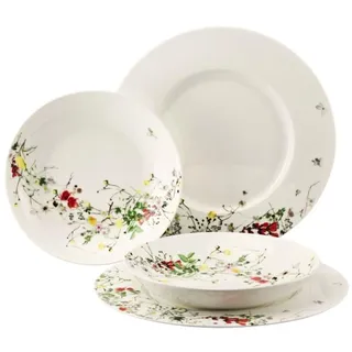 Rosenthal Brillance Fleurs Sauvages Tafelservice 4-tlg. mehrfarbig
