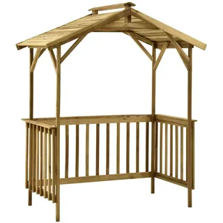 vidaXL Grillpavillon Kiefernholz 163,5 x 93 x 210 cm