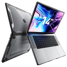 Bild von Unicorn Beetle Series Hülle für MacBook Pro 14 Zoll (2021) A2442 M1 Pro / M1 Max, Bumper Case Stoßfest Schutzhülle Protective Hartschale Cover für MacBook Pro 14‘’ mit Touch ID (Black)