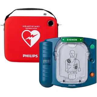 Philips HeartStart HS1 Defibrillator mit schmaler Tasche, M5066A-C02