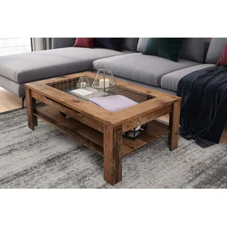 byLIVING Ralph Braun Eiche 110 x 43 x 67 cm