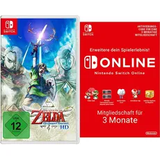 The Legend of Zelda: Skyward Sword HD [Nintendo Switch] & Switch Online Mitgliedschaft - 3 Monate | Switch Download Code