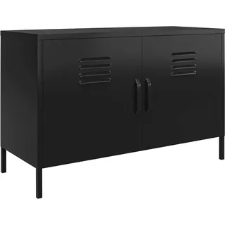dorel home Mid.you Highboard 100 x 64 x 46 cm Schwarz