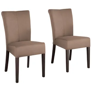 Home Affaire Esszimmerstuhl Queen braun 4er Set