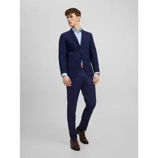 JACK & JONES Franco Anzug Medieval Blue / Super Slim Fit 56