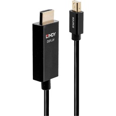 Lindy Videokabel DisplayPort / HDMI (1 m, Andere), Video Kabel