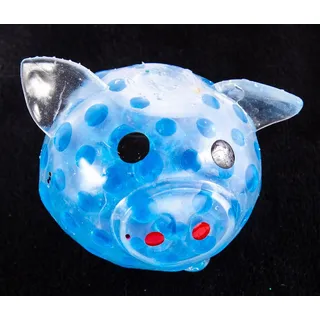 Antistress Schwein Quetschball - Knetfigur mit Kugeln zum Stressabbau & Spielen für Kinder