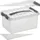 Aufbewahrungsbox Q-line 30 x 20 x 14,5 cm 1-tlg. transparent