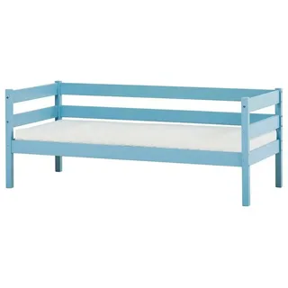 Jugendbett ECO Comfort 70 x 160 cm Kiefer massiv blau