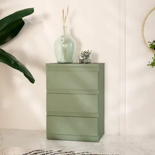 Forte EDMORE Kommode, Boxspringbett, Stauraum grün