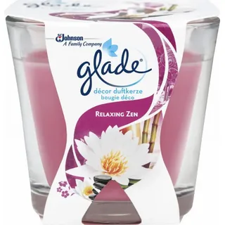 Glade Brise Decor Duftkerze Relaxing Zen 70g - Rosa