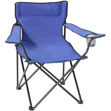 Papillon Fabric Playa Polyester and PVC Tubular Steel Folding Chair
