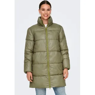 Only ONLNEWRICKY PUFF COAT CC OTW Silber Sage Detail:Lizard S