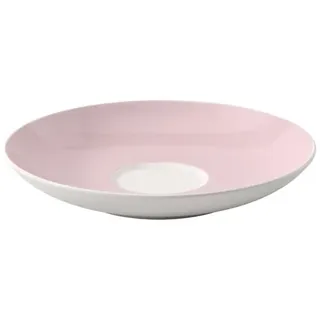 Villeroy & Boch Rose Garden Kaffeeuntertasse, 14cm, Premium Porzellan, rosa