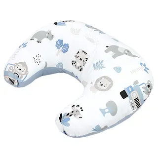 TupTam Stillkissen 100 cm Zoo Blau