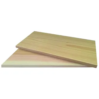 tepro Grillzubehör Grillplanken Zedernholz 2er Set je ca. 30 x 15 x 1,1 cm, 100% natürlichen Ursprungs
