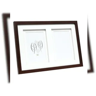 Deknudt Galerierahmen modern braun 15x20 cm 2er Set