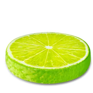 SANDINI Sitzkissen - Rund 38 x 6 cm - Riesige Auswahl - Holz - Obst - Gemüse - Blume des Lebens - Kissen für Wohnräume und Garten - Kinder Bodenkissen