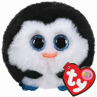 Ty Waddles Pinguin Beanie Balls, ca. 10 cm - Beige