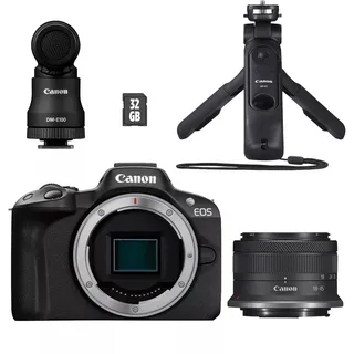 EOS R50 schwarz Content Creator Kit + RF-S 18-45 mm